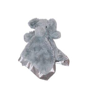 Cloud Island Target Plush Elephant Gray Satin Lovey Security Blanket 14"